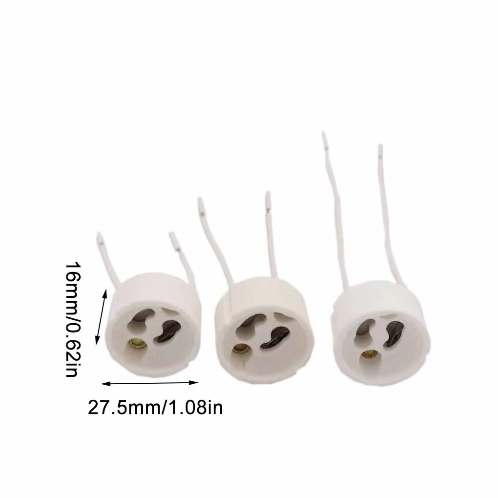 20Pcs Ceramic Lamp Holder Heat Resistant Siliconee Wire Connector Socket Base Supplies
20Pcs Ceramic Lamp Holder Heat Resistant Siliconee Wire Connector Socket Base Supplies