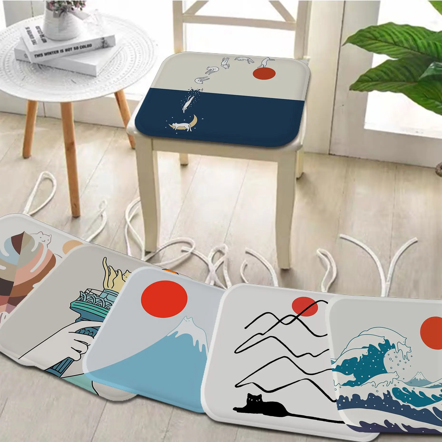 Abstract Cat Simplicity Multi-Color Seat Cushion Office Dining Stool Pad Sponge Sofa Mat Non-Slip Buttocks Pad
Abstract Cat Simplicity Multi-Color Seat Cushion Office Dining Stool Pad Sponge Sofa Mat Non-Slip Buttocks Pad