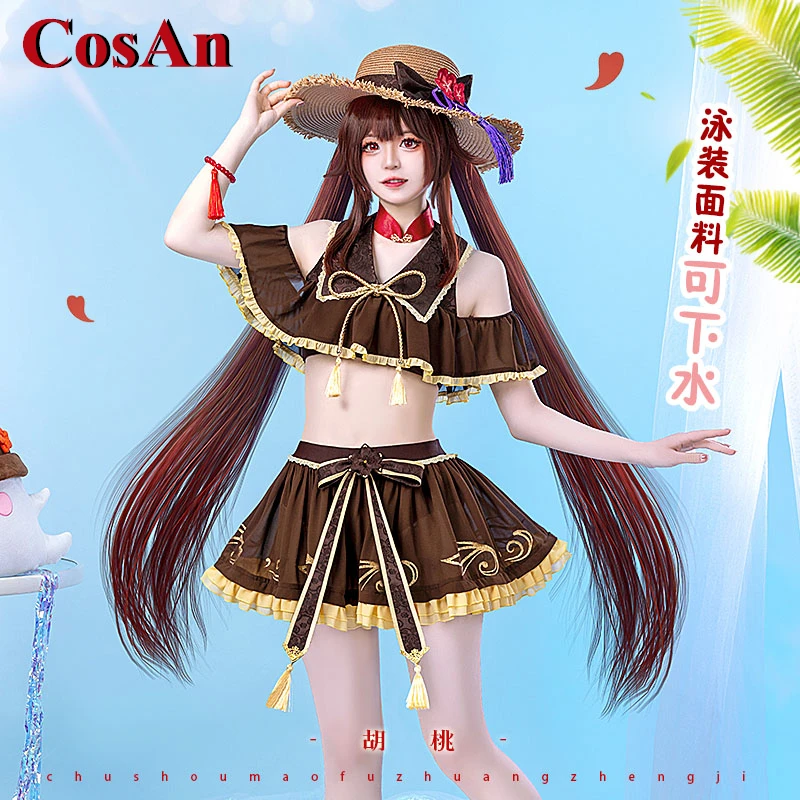 CosAn Game Genshin Impact Hu Tao Косплей Костюм Милый Летний Пляжный Купальник искусственная яркость
CosAn Game Genshin Impact Hu Tao Косплей Костюм Милый Летний Пляжный Купальник искусственная яркость
