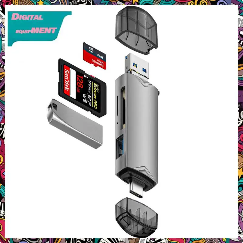 Type-c Memory Card Type-c3.0 Liuhe Card Reader High Speed Otg Adapter Usb 2.0 Otg 6 In 1 For Android Phone Reader Adapter Reader
Type-c Memory Card Type-c3.0 Liuhe Card Reader High Speed Otg Adapter Usb 2.0 Otg 6 In 1 For Android Phone Reader Adapter Reader