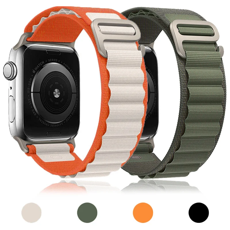 Alpine loop band for Apple watch strap 49mm 44mm 40mm 45mm 41mm 42mm 38mm Nylon bracelet belt iWatch series Ultra 8 7 6 5 4 3 se
Alpine loop band for Apple watch strap 49mm 44mm 40mm 45mm 41mm 42mm 38mm Nylon bracelet belt iWatch series Ultra 8 7 6 5 4 3 se