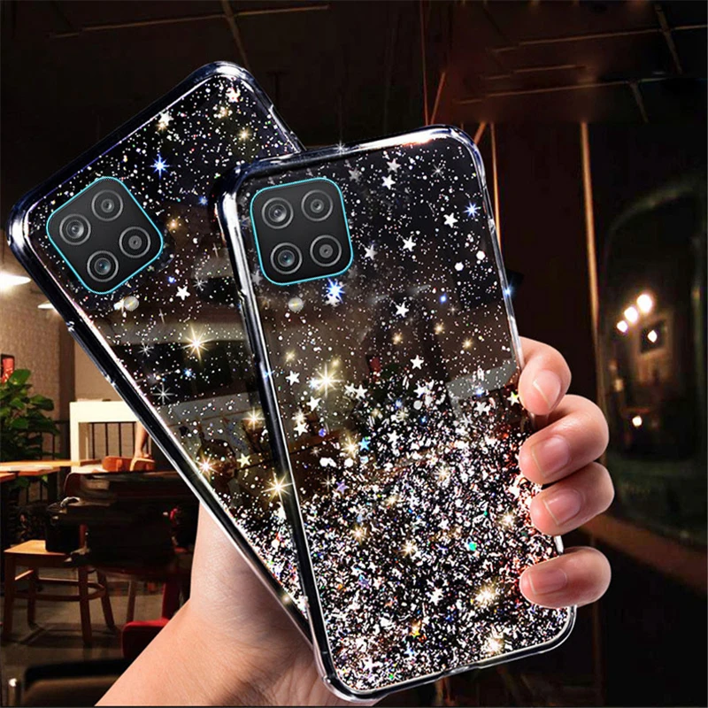 Funda For Samsung Galaxy A12 Case Luxury Bling Glitter Soft Cover Coque Samsung A12 A 12 A1 2 Phone Back Cover Bumper Capa
Funda For Samsung Galaxy A12 Case Luxury Bling Glitter Soft Cover Coque Samsung A12 A 12 A1 2 Phone Back Cover Bumper Capa