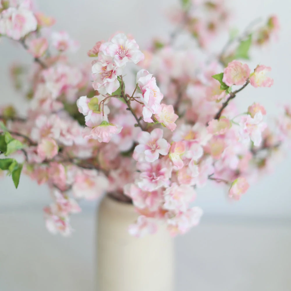 Artificial Flower Cherry Blossom Branch Silk Cherry Blossom Wedding Arch Background Decoration Home Decor Fake Flower Photo Prop
Artificial Flower Cherry Blossom Branch Silk Cherry Blossom Wedding Arch Background Decoration Home Decor Fake Flower Photo Prop