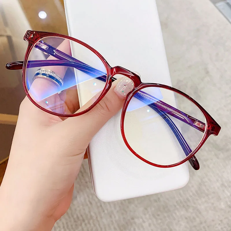 Retro Round Blue Light Blocking Glasses Fashion Computer Eyeglasses Vintage Women Men Anti-blue Light Transparent Clear Glasses
Retro Round Blue Light Blocking Glasses Fashion Computer Eyeglasses Vintage Women Men Anti-blue Light Transparent Clear Glasses
