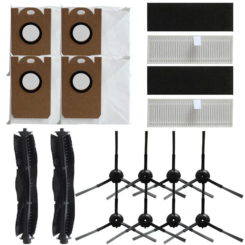 Replacement Main Brush Side Brushes HEPA Filters Compatible For Neabot N1 N1 Plus Vacuum Cleaner Accessories
Replacement Main Brush Side Brushes HEPA Filters Compatible For Neabot N1 N1 Plus Vacuum Cleaner Accessories