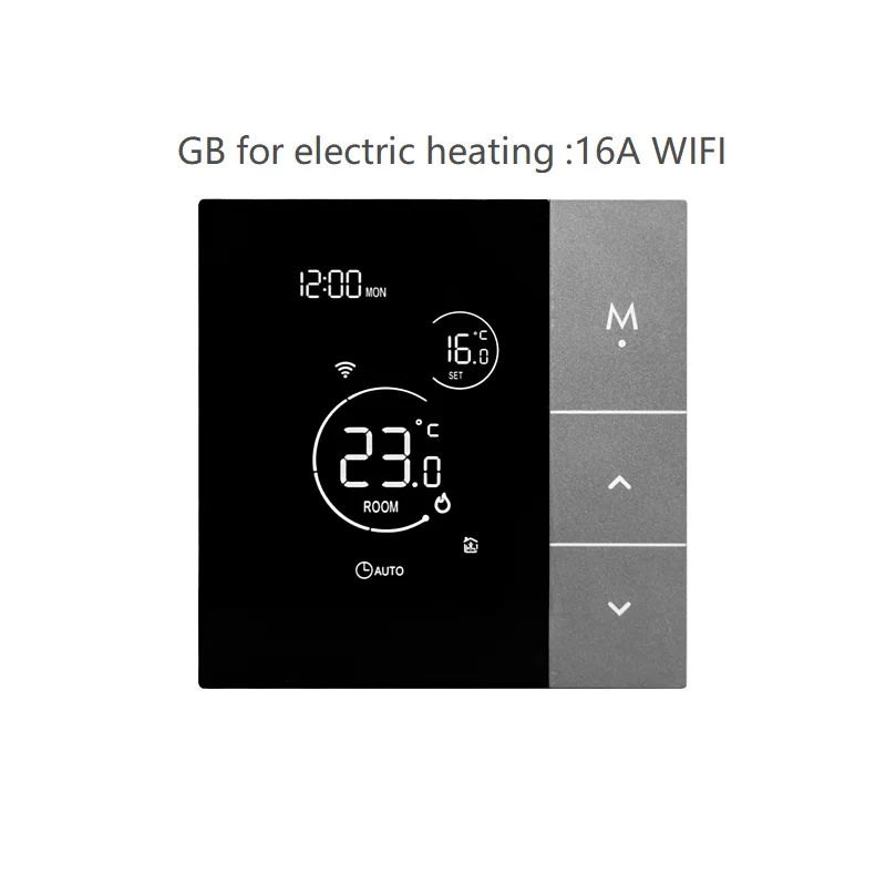WiFi-термостат Tuya Smart Home для котлов и напольного отопления
WiFi-термостат Tuya Smart Home для котлов и напольного отопления
