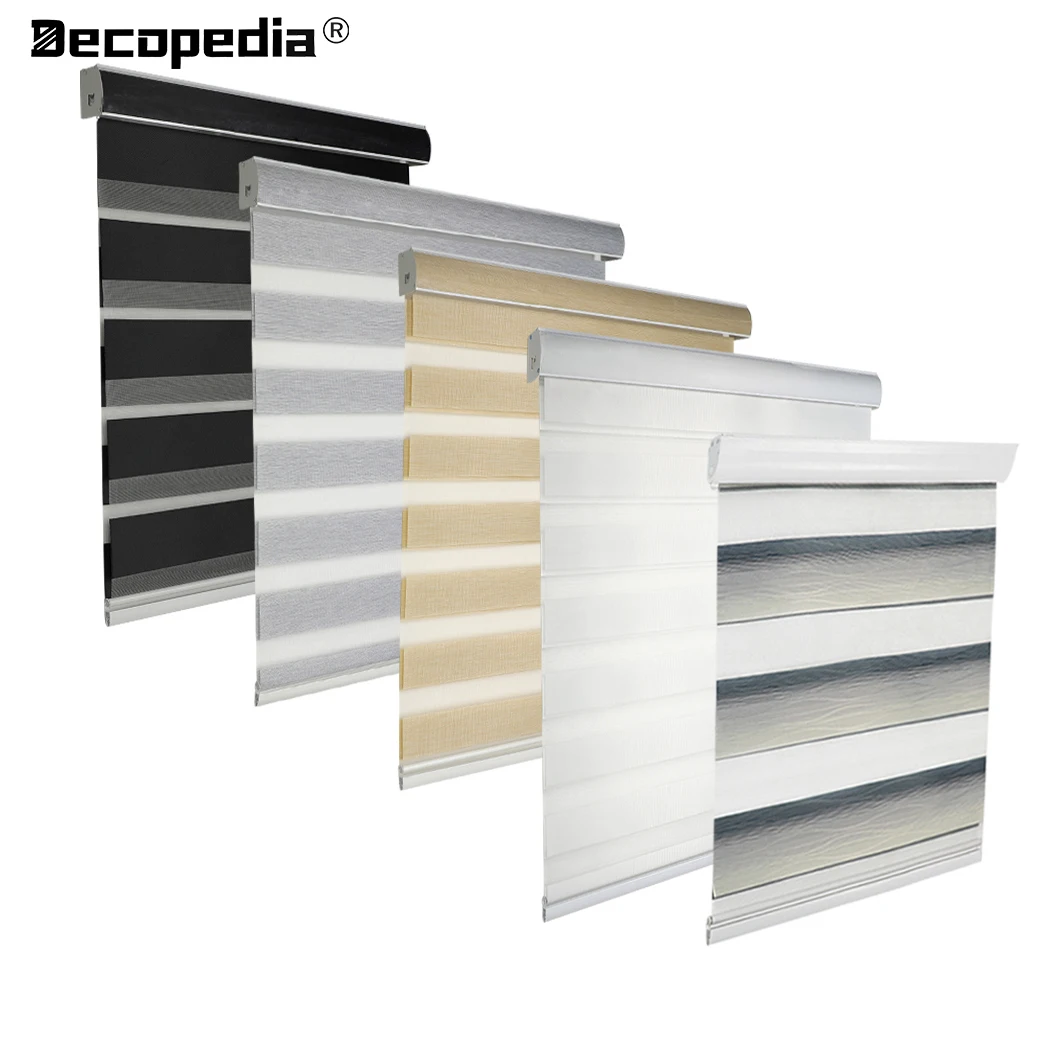 Decopedia Cordless Zebra Blinds for Windows Smart Motorized Roller Blinds Shades Day and Night Window Blinds for Sliding Door
Decopedia Cordless Zebra Blinds for Windows Smart Motorized Roller Blinds Shades Day and Night Window Blinds for Sliding Door