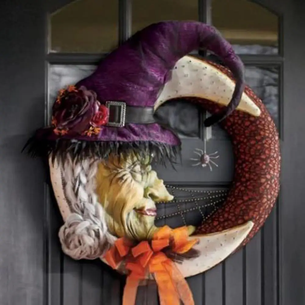 Witch Wreath Spooky Exquisite Witch Leg Garland Door Hanging Skull Wreath Halloween Decoration Door Hanger Decor Home Party Prop
Witch Wreath Spooky Exquisite Witch Leg Garland Door Hanging Skull Wreath Halloween Decoration Door Hanger Decor Home Party Prop