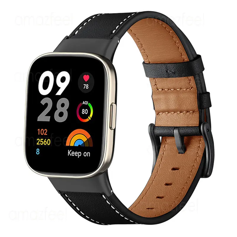 Leather Watch Band for Redmi Watch 3 Smart Watch Strap Wristband for Xiaomi Redmi Watch 3 Bracelet Replace belt Correa
Leather Watch Band for Redmi Watch 3 Smart Watch Strap Wristband for Xiaomi Redmi Watch 3 Bracelet Replace belt Correa