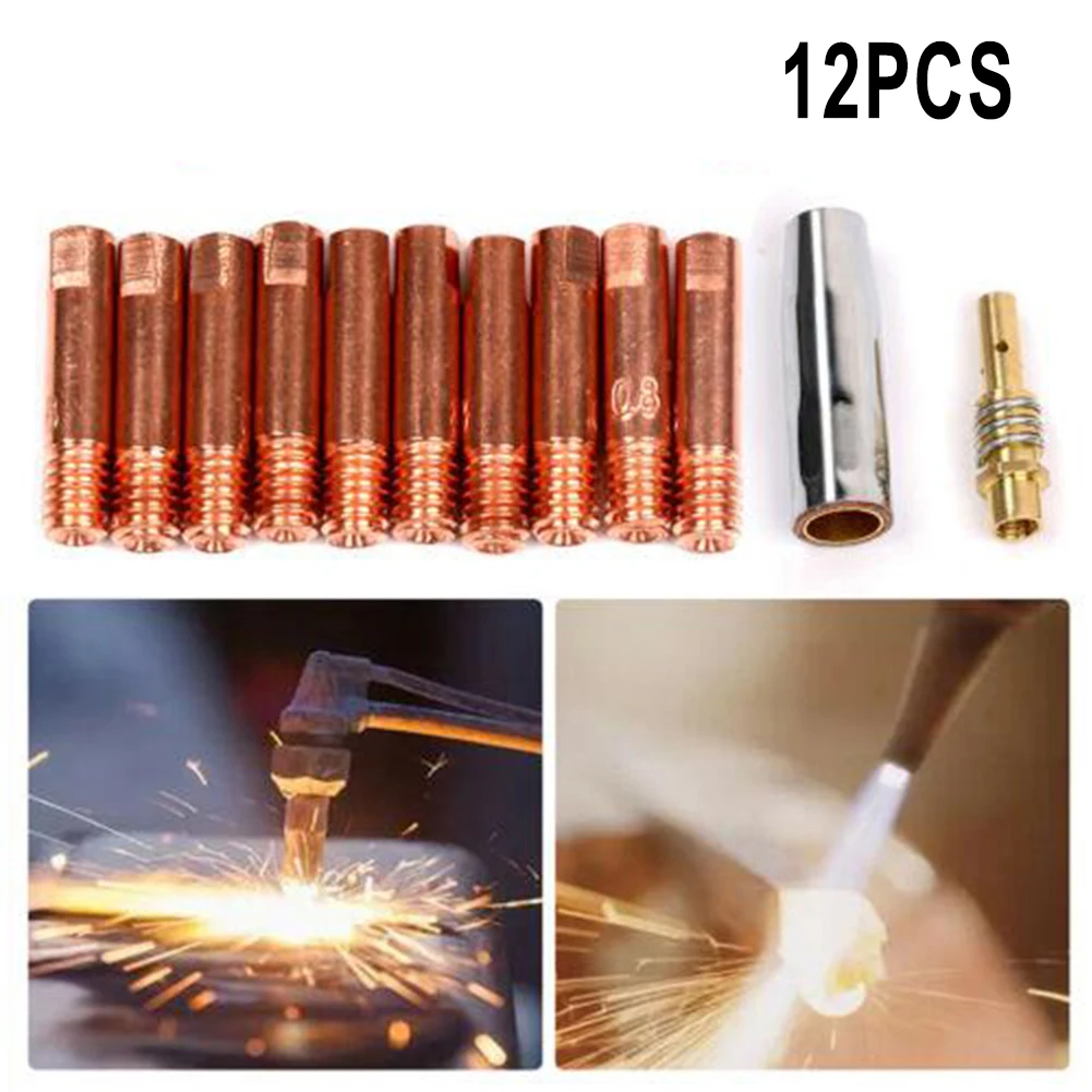 MB15 MIG Welding Nozzle M6 Tip Holder Kit Welding Contact Tip 0.6/0.8/1.0mm 0.8 X 25mm MIG Weldind Torches Tool
MB15 MIG Welding Nozzle M6 Tip Holder Kit Welding Contact Tip 0.6/0.8/1.0mm 0.8 X 25mm MIG Weldind Torches Tool