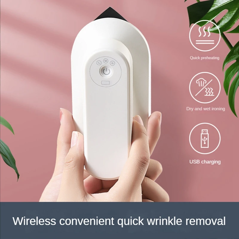 Portable Rechargeable Travel Iron Dry Wet Handheld Hanging Ironing Machine Travel Mini Steamer Iron For Clothes Travel Size
Portable Rechargeable Travel Iron Dry Wet Handheld Hanging Ironing Machine Travel Mini Steamer Iron For Clothes Travel Size