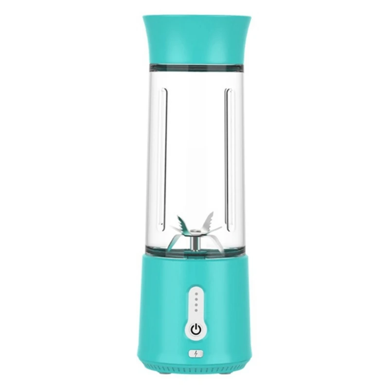Portable Electric Blender Mini Handheld Fruit Mixer with 6 Blades Personal USB Rechargeable Juices Cup 500ML-B
Portable Electric Blender Mini Handheld Fruit Mixer with 6 Blades Personal USB Rechargeable Juices Cup 500ML-B
