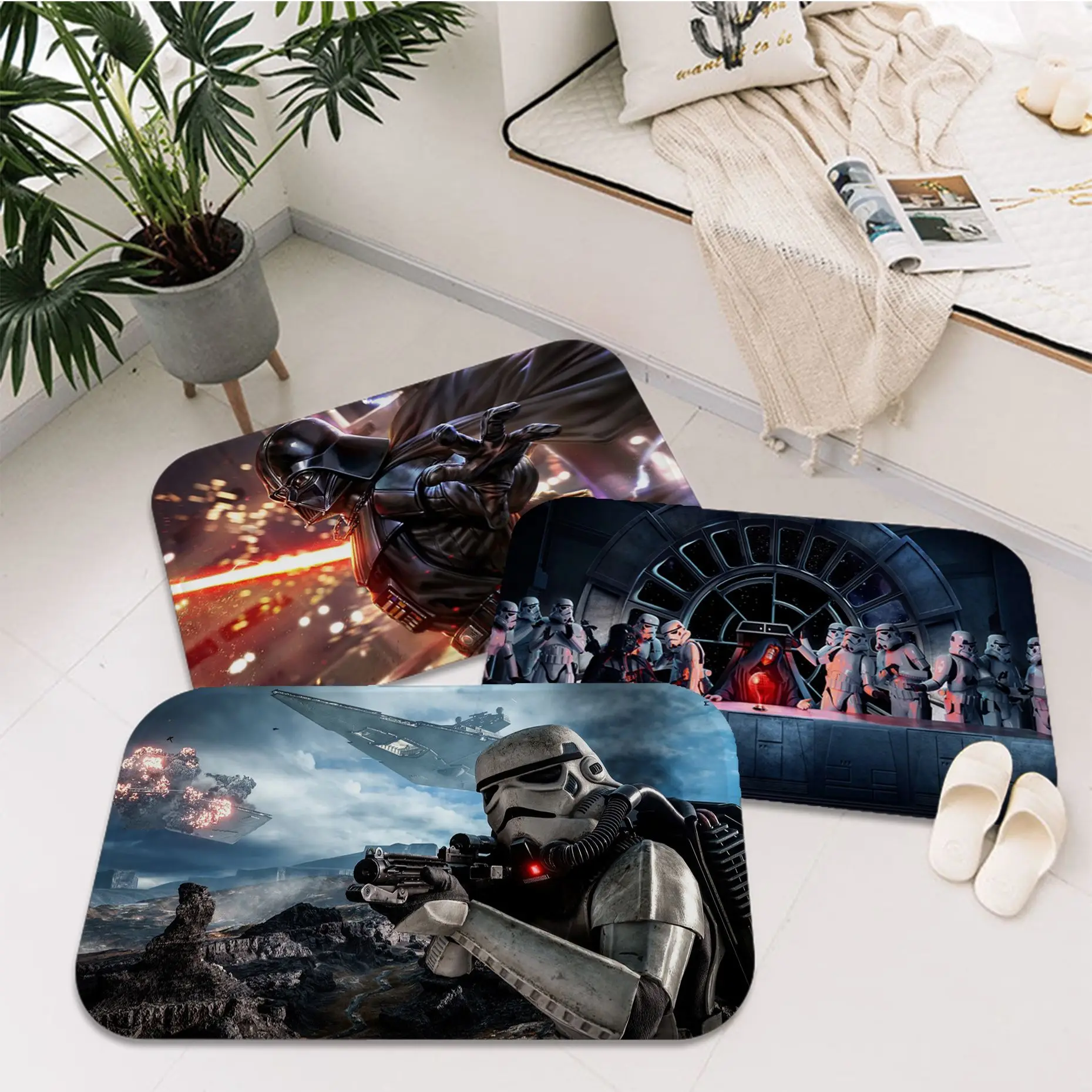 Disney Star Wars Kitchen Mat Nordic Style Bedroom Living Room Doormat Home Balcony Anti-Slip Welcome Doormat
Disney Star Wars Kitchen Mat Nordic Style Bedroom Living Room Doormat Home Balcony Anti-Slip Welcome Doormat