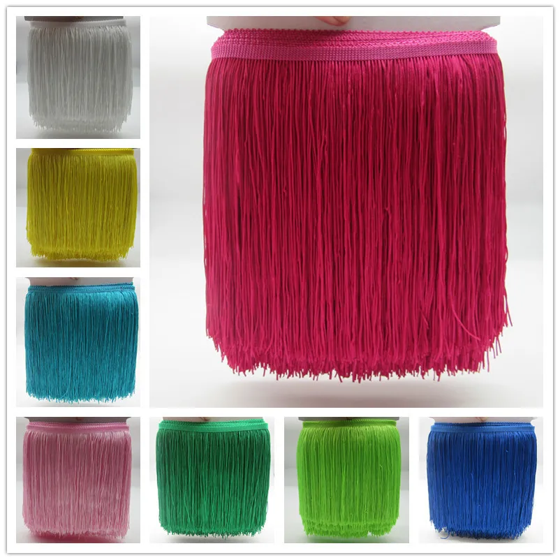 2022 Polyester Lace Tassel Fringe Lace Trim Ribbon Sew Latin Dress Stage Garment Curtain Accessories 20cm Width
2022 Polyester Lace Tassel Fringe Lace Trim Ribbon Sew Latin Dress Stage Garment Curtain Accessories 20cm Width