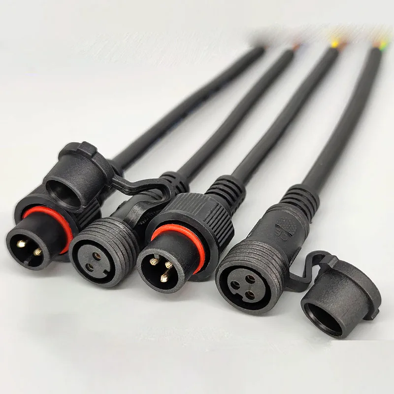 Waterproof Male And Female Butt Plug With Dust Cover Black (a Set) 2/3 Core Industrial Aviation Led Power Cable Connector
Waterproof Male And Female Butt Plug With Dust Cover Black (a Set) 2/3 Core Industrial Aviation Led Power Cable Connector