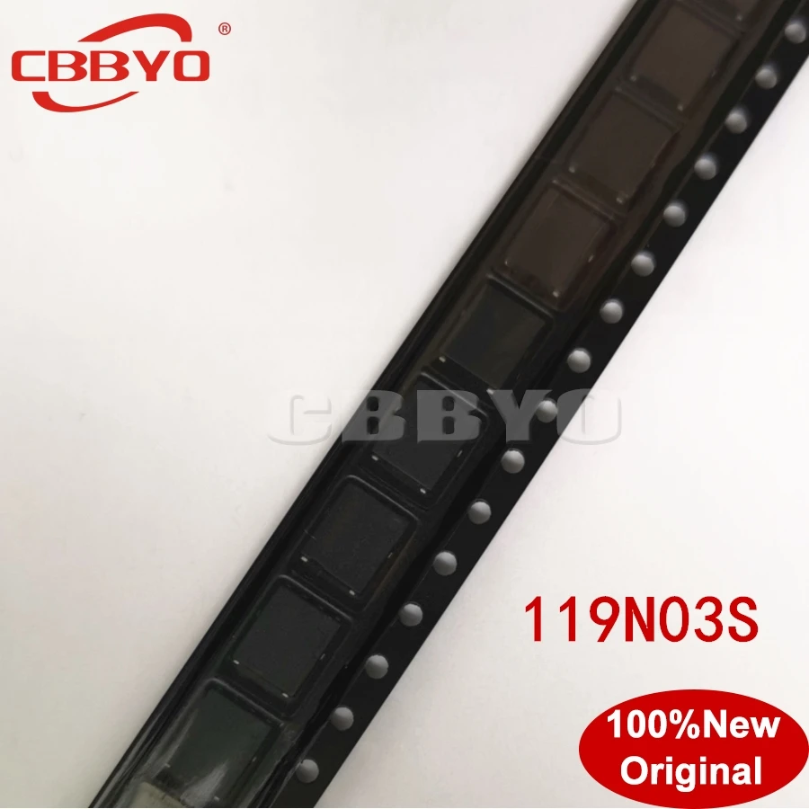 5 шт. 100% Новинка 119N03S BSC119N03S QFN-8 
5 шт. 100% Новинка 119N03S BSC119N03S QFN-8