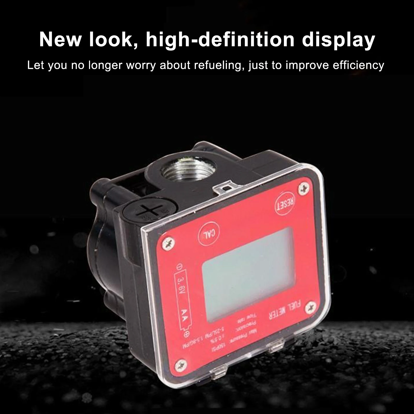 Flow Meter High Precision Gear Flowmeter DN15 DN20 Digital Fuel Gauge Oil Turbine Flow Meter Gauge Measuring Tool
Flow Meter High Precision Gear Flowmeter DN15 DN20 Digital Fuel Gauge Oil Turbine Flow Meter Gauge Measuring Tool