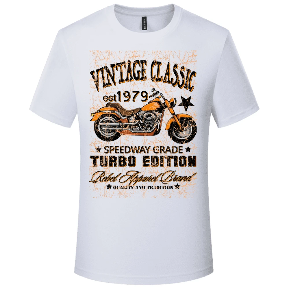 Summer VINTAGE CLASSIC EST1979 Cotton Men's T-shirt Men Short Sleeve Printed T Shirt Top Tshirt Clothing Free Shipping
Summer VINTAGE CLASSIC EST1979 Cotton Men's T-shirt Men Short Sleeve Printed T Shirt Top Tshirt Clothing Free Shipping