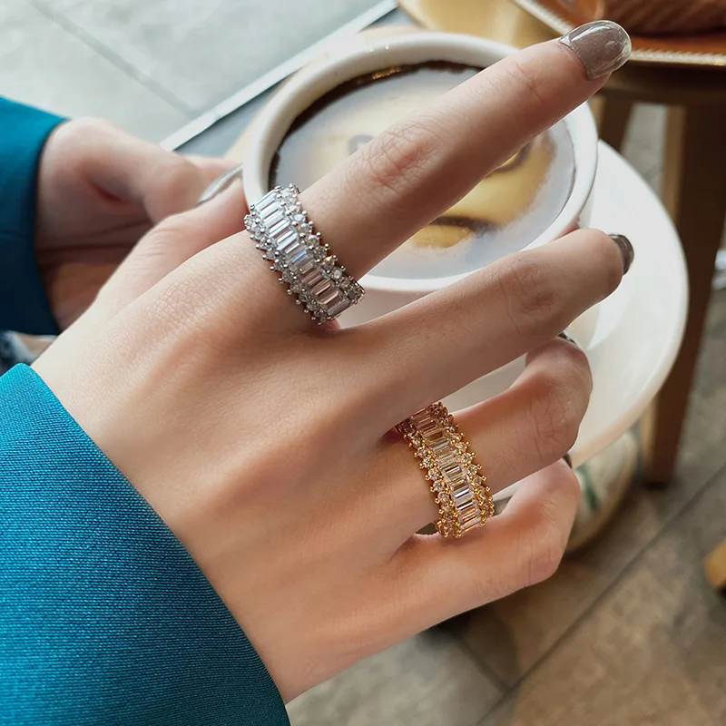 Zircon Luxury Rings For Women Wedding Finger Rings Korean Fashion Engagement Jewelry 2022 Trend Gift For Girlfriend
Zircon Luxury Rings For Women Wedding Finger Rings Korean Fashion Engagement Jewelry 2022 Trend Gift For Girlfriend