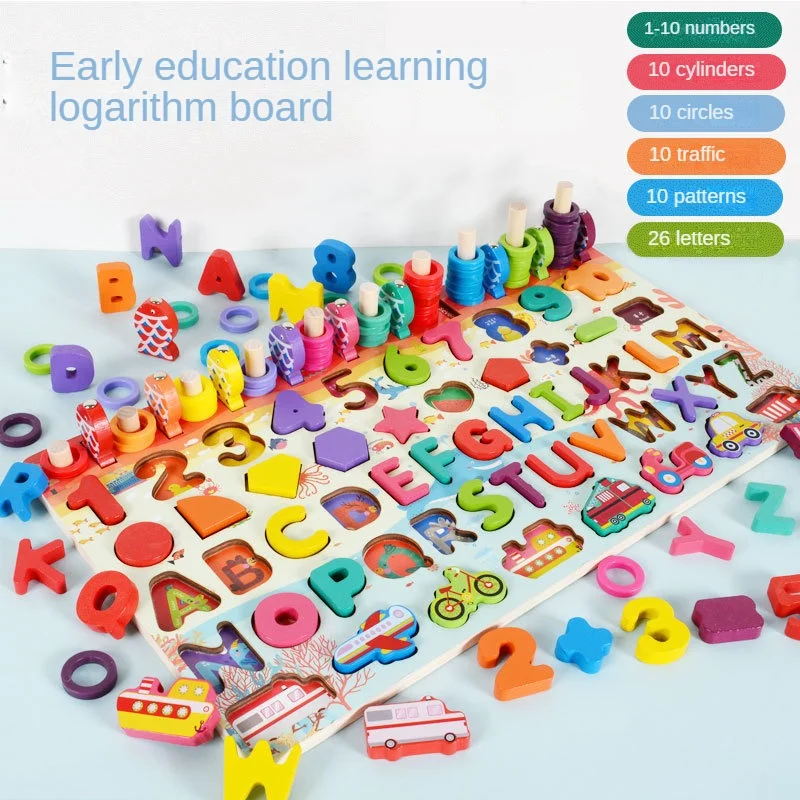 Wooden Montessori Preschool Educational Toys Children Busy Board Math Fishing Counting Geometric Figures Developing Board Toy
Wooden Montessori Preschool Educational Toys Children Busy Board Math Fishing Counting Geometric Figures Developing Board Toy