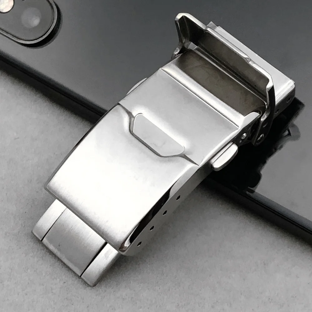 High Quality 18MM Width Stainless Steel Watchband Buckle Suitable For SPB147/143J1/185J1/151J1 Stainless Bracelet
High Quality 18MM Width Stainless Steel Watchband Buckle Suitable For SPB147/143J1/185J1/151J1 Stainless Bracelet