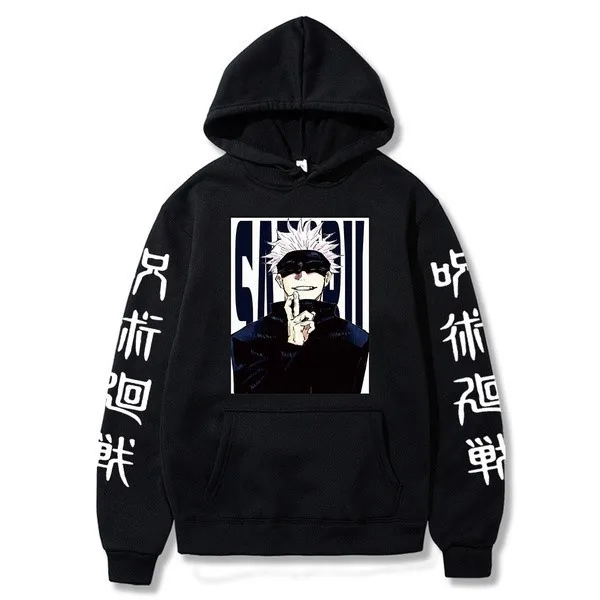 Anime Jujutsu 2022 Autumn Winter Print Hoodie Women Men's Clothing Man Hooded Sweatshirts Manga Harajuku Pullover
Anime Jujutsu 2022 Autumn Winter Print Hoodie Women Men's Clothing Man Hooded Sweatshirts Manga Harajuku Pullover