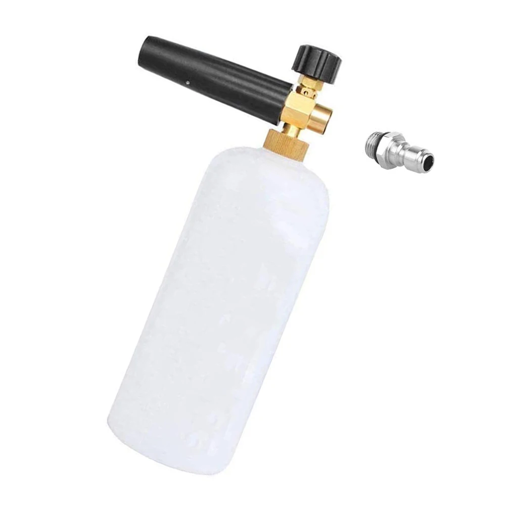 1PC 1/4'' Quick Release Pressure Washer Connector M14 Female Thread Washer Foam Pot 3000 PSI Pressure Washer Parts
1PC 1/4'' Quick Release Pressure Washer Connector M14 Female Thread Washer Foam Pot 3000 PSI Pressure Washer Parts