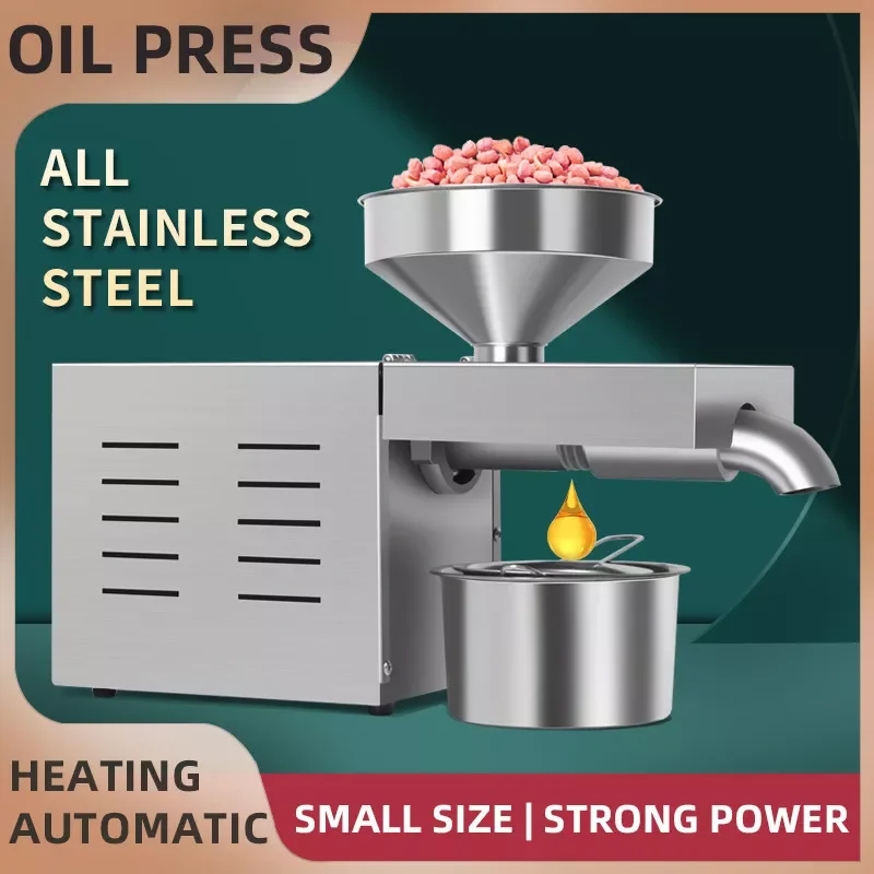 R3 Small Stainless Steel Household Oil Press 500-1500W Commercial Oil Press Homemade Peanut oil/Sesame oil
R3 Small Stainless Steel Household Oil Press 500-1500W Commercial Oil Press Homemade Peanut oil/Sesame oil
