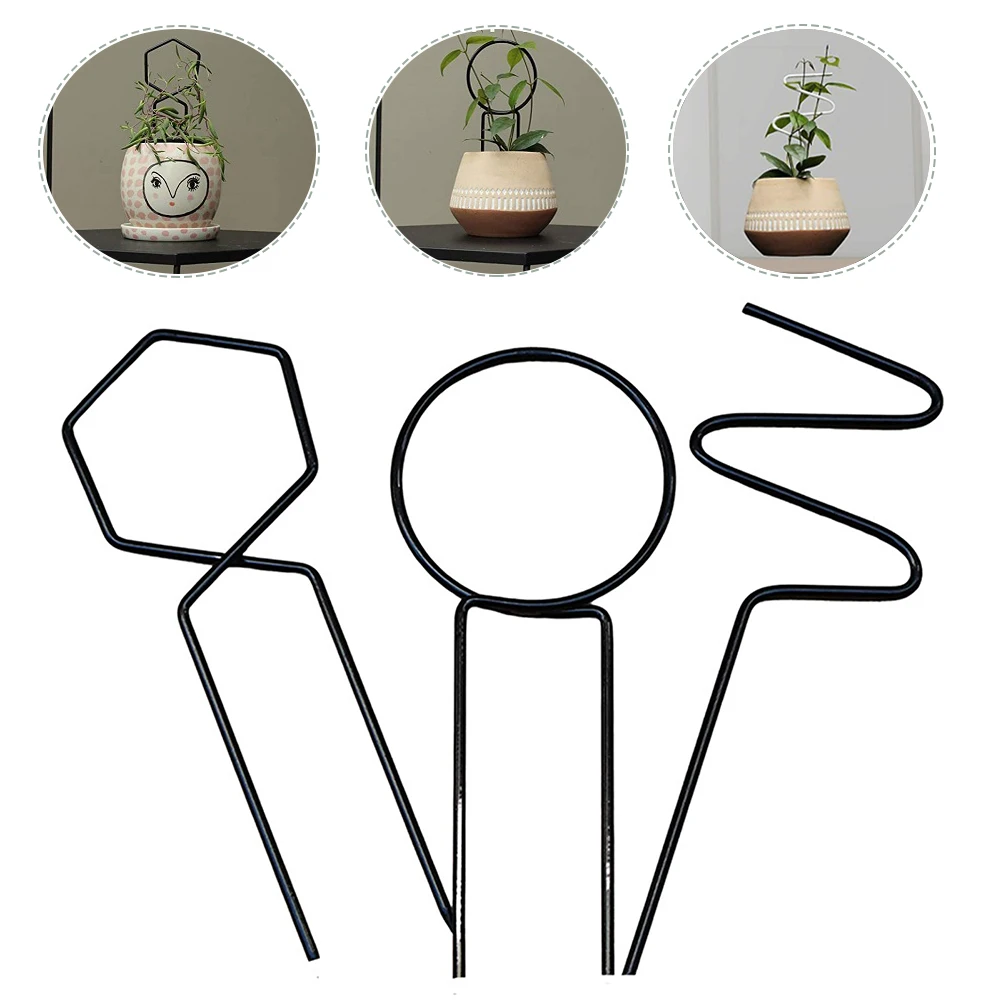 3pcs DIY Plant Trellis Metal Climbing Support Stand Vine Small Practical Display Circle Easy to Use For Indoor Potted Garden
3pcs DIY Plant Trellis Metal Climbing Support Stand Vine Small Practical Display Circle Easy to Use For Indoor Potted Garden