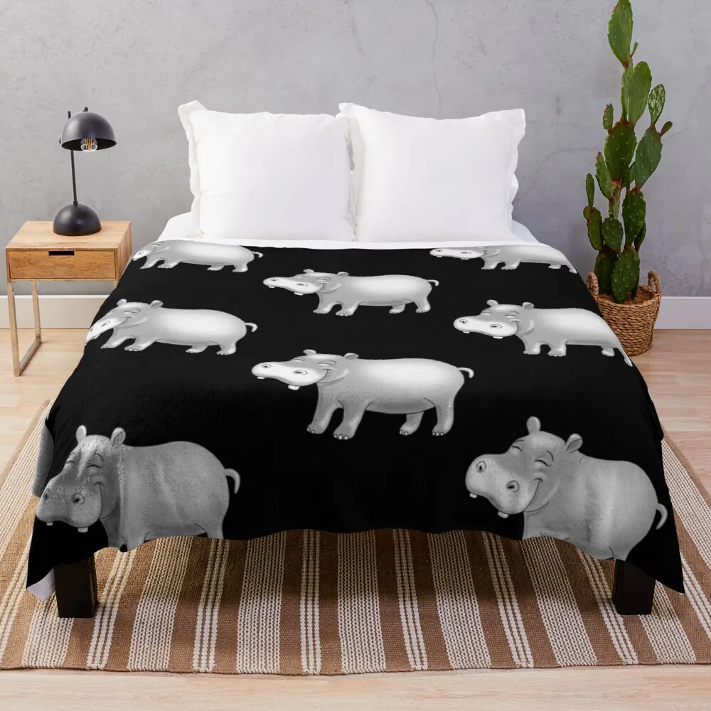 Hippo Cute Hippopotamus Throw Blanket softest blanket velor blankets cotton knit blanket
Hippo Cute Hippopotamus Throw Blanket softest blanket velor blankets cotton knit blanket