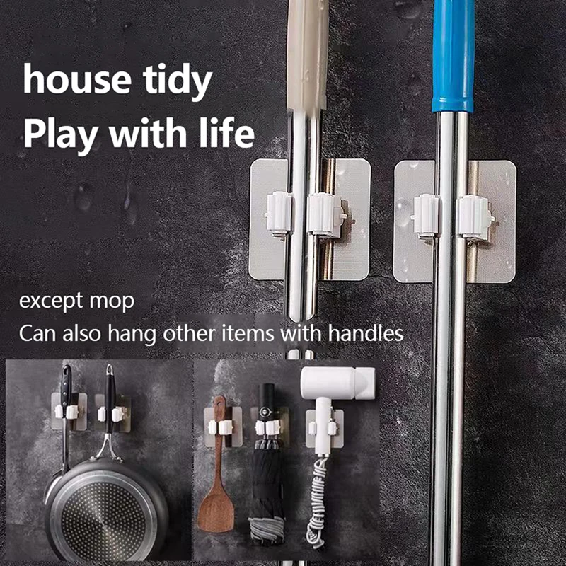 1Pc Punch-Free Mop Broom Clip Creative Strong Seamless Stickers Broom Holder Bathroom Kitchen Wall Mounted Sticky Hook Hanger
1Pc Punch-Free Mop Broom Clip Creative Strong Seamless Stickers Broom Holder Bathroom Kitchen Wall Mounted Sticky Hook Hanger