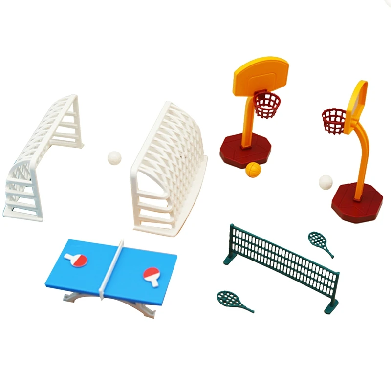 Mini Sports Scene Ornament Decoration Dollhouse Football Tennis Table Tennis Basketball Hoop Hildren Play House Toys
Mini Sports Scene Ornament Decoration Dollhouse Football Tennis Table Tennis Basketball Hoop Hildren Play House Toys