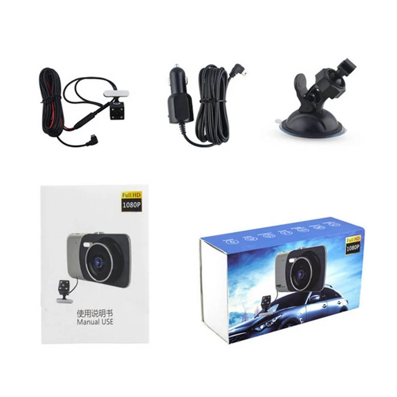 4 Inch LCD Screen 170 Degree Lens HD 1080P Camera Car DVR Vehicle Video Dash Cam Recorder G-Sensor DC12V HD Night Vision
4 Inch LCD Screen 170 Degree Lens HD 1080P Camera Car DVR Vehicle Video Dash Cam Recorder G-Sensor DC12V HD Night Vision