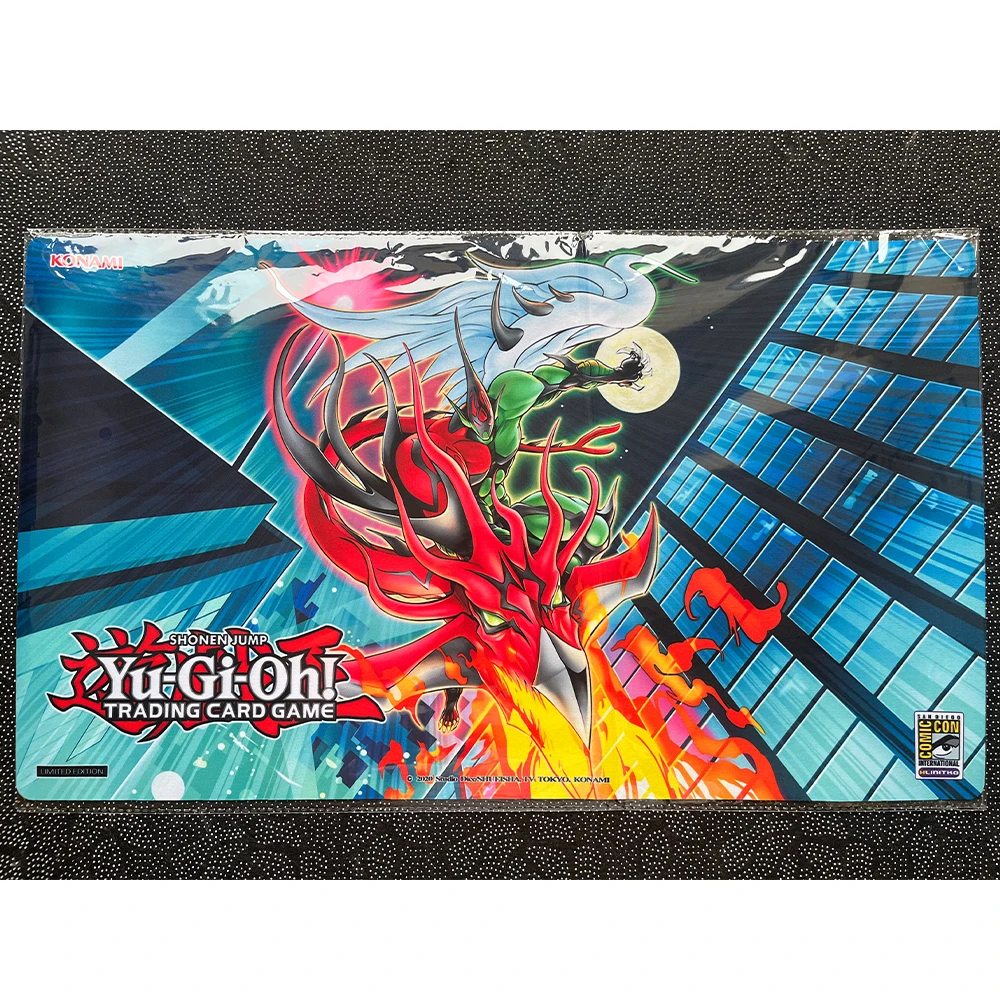 Игровой коврик Yu-Gi-Oh стихийный герой пламя Wingman TCG gcc OCG торговая карта игровой