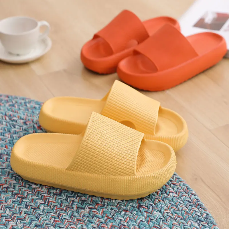 Rimocy Men Women Bathroom Non Slip Slippers Summer 2022 Home EVA Cloud Slides for Female Soft Sole Flat Sandals Woman Flip Flop
Rimocy Men Women Bathroom Non Slip Slippers Summer 2022 Home EVA Cloud Slides for Female Soft Sole Flat Sandals Woman Flip Flop