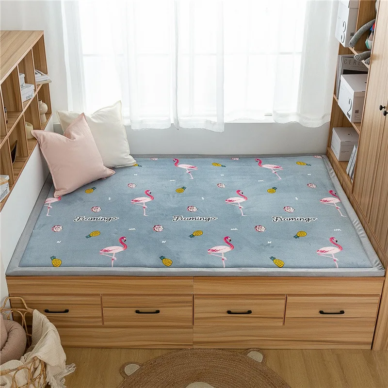 Coral Fleece Foldable Tatami Mattress Cushion Non-Slip Breathable Cushion Quilt Soft Mats Tatami Floor Mat for Home Dormitory
Coral Fleece Foldable Tatami Mattress Cushion Non-Slip Breathable Cushion Quilt Soft Mats Tatami Floor Mat for Home Dormitory