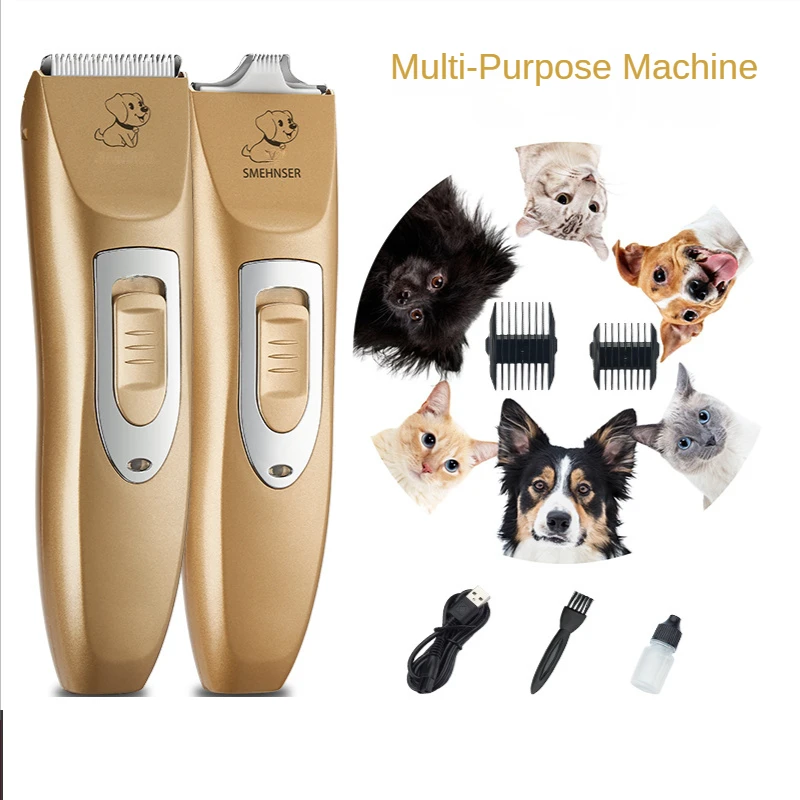 Pet Dog Electric Hair Clipper Shaver Double Head Trimming Household Cat Electric Hair Pusher Two-in-one - Beauty Tool
Pet Dog Electric Hair Clipper Shaver Double Head Trimming Household Cat Electric Hair Pusher Two-in-one - Beauty Tool