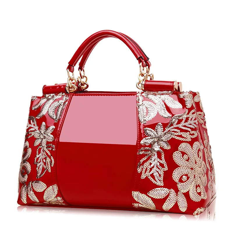 Women Handbags 2021 Luxury High Quality Patent Leather Large Capacity Shoulder Bag Brand Designer Female Messenger Bags
Women Handbags 2021 Luxury High Quality Patent Leather Large Capacity Shoulder Bag Brand Designer Female Messenger Bags