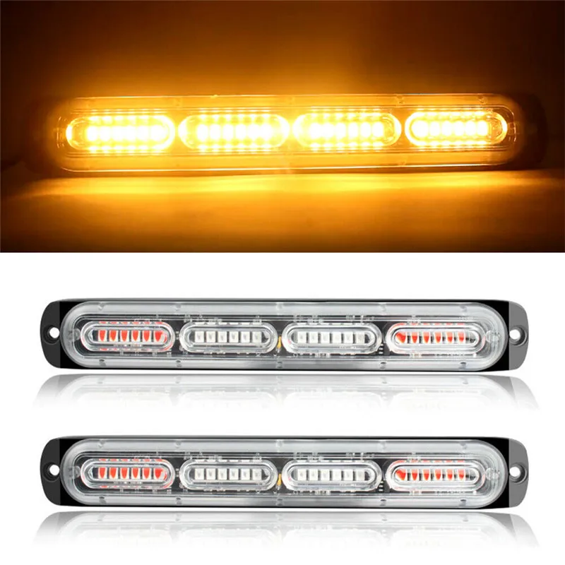Stroboscopes 24 LED Flash Strobe Light Auto 12V 24V Emergency Flashing Side Marker Light Bars Car Strobe Light
Stroboscopes 24 LED Flash Strobe Light Auto 12V 24V Emergency Flashing Side Marker Light Bars Car Strobe Light