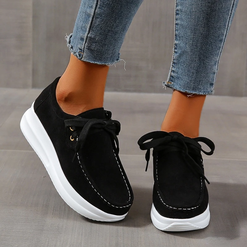 2022 Autumn Sneakers Women Running Shoes Outdoor Breathable Light Lace-up Shoes Woman Thick Bottom Casual Shoe Large Size
2022 Autumn Sneakers Women Running Shoes Outdoor Breathable Light Lace-up Shoes Woman Thick Bottom Casual Shoe Large Size