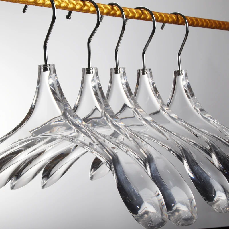 Зимняя вешалка для одежды для взрослых 48 мм, яркие прозрачные серые акриловые вешалки для одежды с логотипом резьбы
Зимняя вешалка для одежды для взрослых 48 мм, яркие прозрачные серые акриловые вешалки для одежды с логотипом резьбы