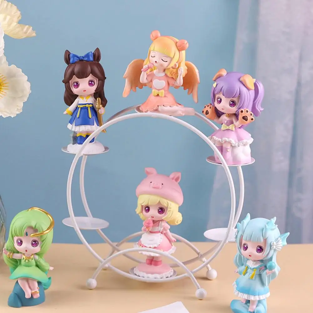 Figure Display Stand Metal Cake Holder Lovely Balanced Practical Stable Space-saving Figure Display Stand
Figure Display Stand Metal Cake Holder Lovely Balanced Practical Stable Space-saving Figure Display Stand