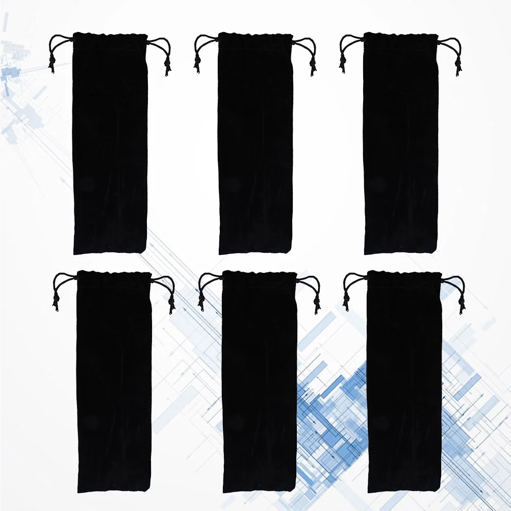6PCS Carrying Case Small Bracelet Flannel Pouches Flannel Pouches Small Drawstring Bags
6PCS Carrying Case Small Bracelet Flannel Pouches Flannel Pouches Small Drawstring Bags