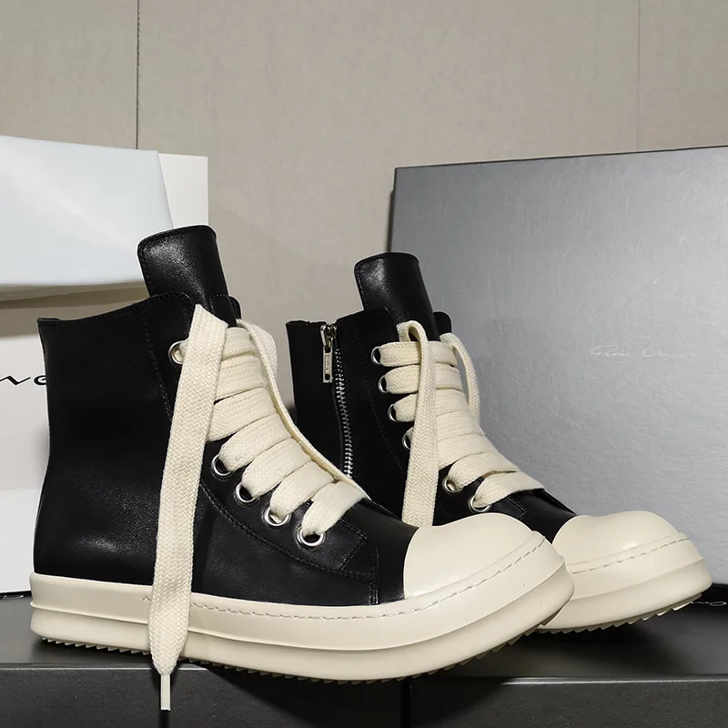High Street Rick Men Shoes Genuine Leather Male Sneakers Rric Owees Logo Men's Casual Shoes Owens Women's Sneakers 2022s
High Street Rick Men Shoes Genuine Leather Male Sneakers Rric Owees Logo Men's Casual Shoes Owens Women's Sneakers 2022s