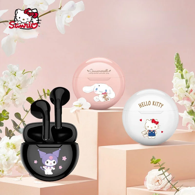 Sanrio Hello Kitty wireless bluetooth headset sports ladies models girls for IPHONE Huawei Xiaomi universal cute cartoon headset
Sanrio Hello Kitty wireless bluetooth headset sports ladies models girls for IPHONE Huawei Xiaomi universal cute cartoon headset
