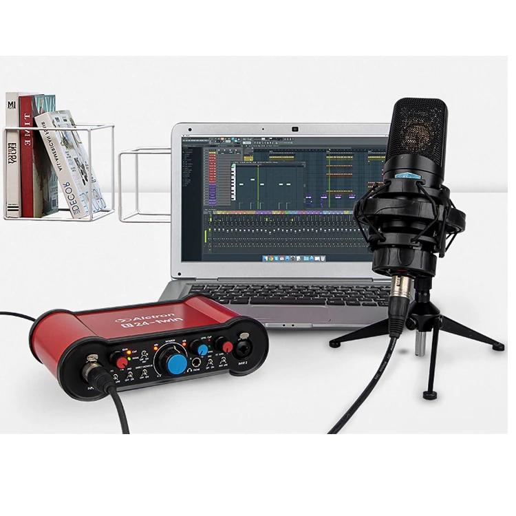 U24-TWIN Official Original 24bit Dual Channel USB Audio Interface Sound Card Helps Signal From A To D Microphone
U24-TWIN Official Original 24bit Dual Channel USB Audio Interface Sound Card Helps Signal From A To D Microphone