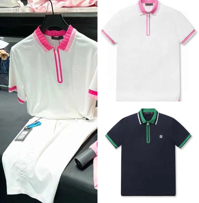 Golf clothing Quick-drying breathable lapel top Men's short-sleeved T-shirt outdoor sports
Golf clothing Quick-drying breathable lapel top Men's short-sleeved T-shirt outdoor sports