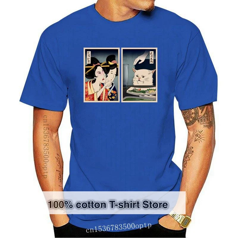 New Japanese Women Yelling At The Cat Let Him Go Samurai Geisa Parody Art Funny Meme Harajuku Cotton Streetwear Tee Shirt Femme
New Japanese Women Yelling At The Cat Let Him Go Samurai Geisa Parody Art Funny Meme Harajuku Cotton Streetwear Tee Shirt Femme