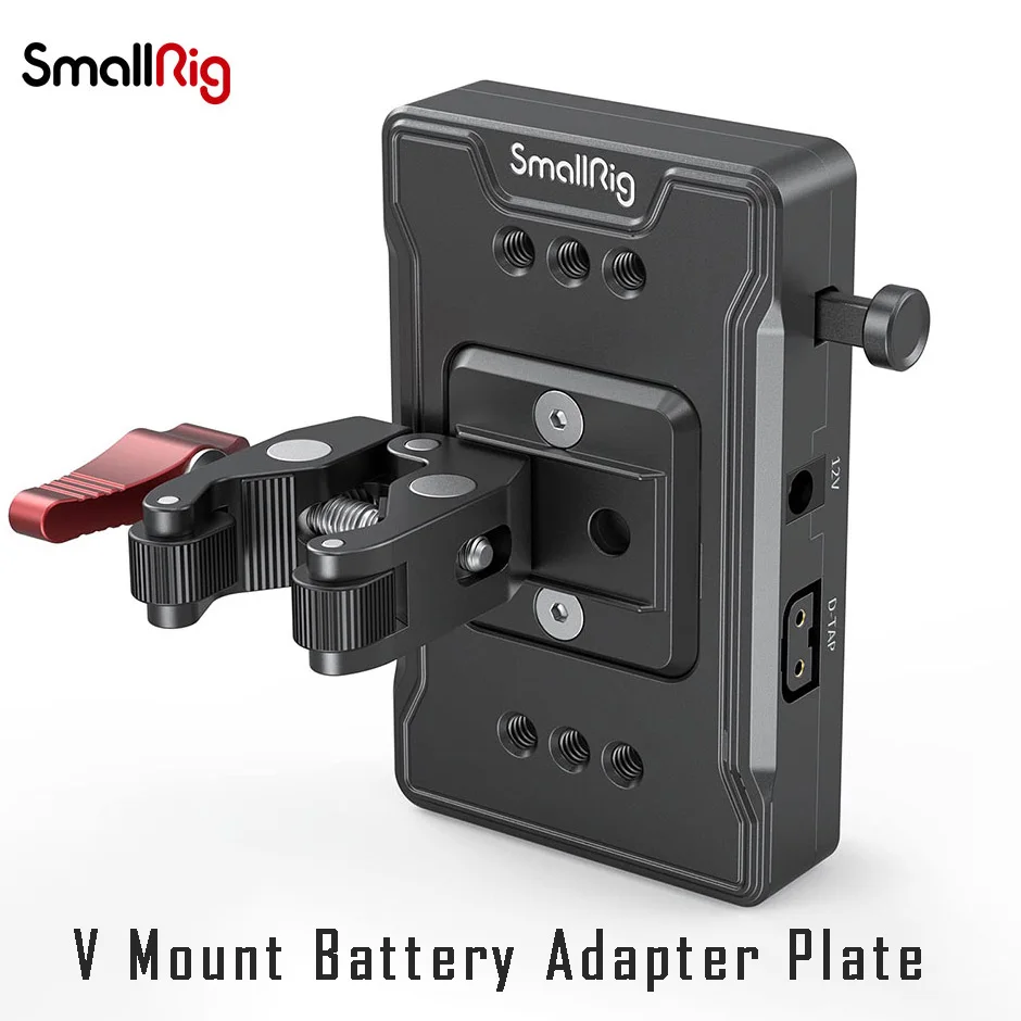 Разветвитель питания SmallRig с V-образным креплением для аккумулятора и суперзажимным креплением для камеры Sony Canon DSLR 3497/3498/3499
Разветвитель питания SmallRig с V-образным креплением для аккумулятора и суперзажимным креплением для камеры Sony Canon DSLR 3497/3498/3499