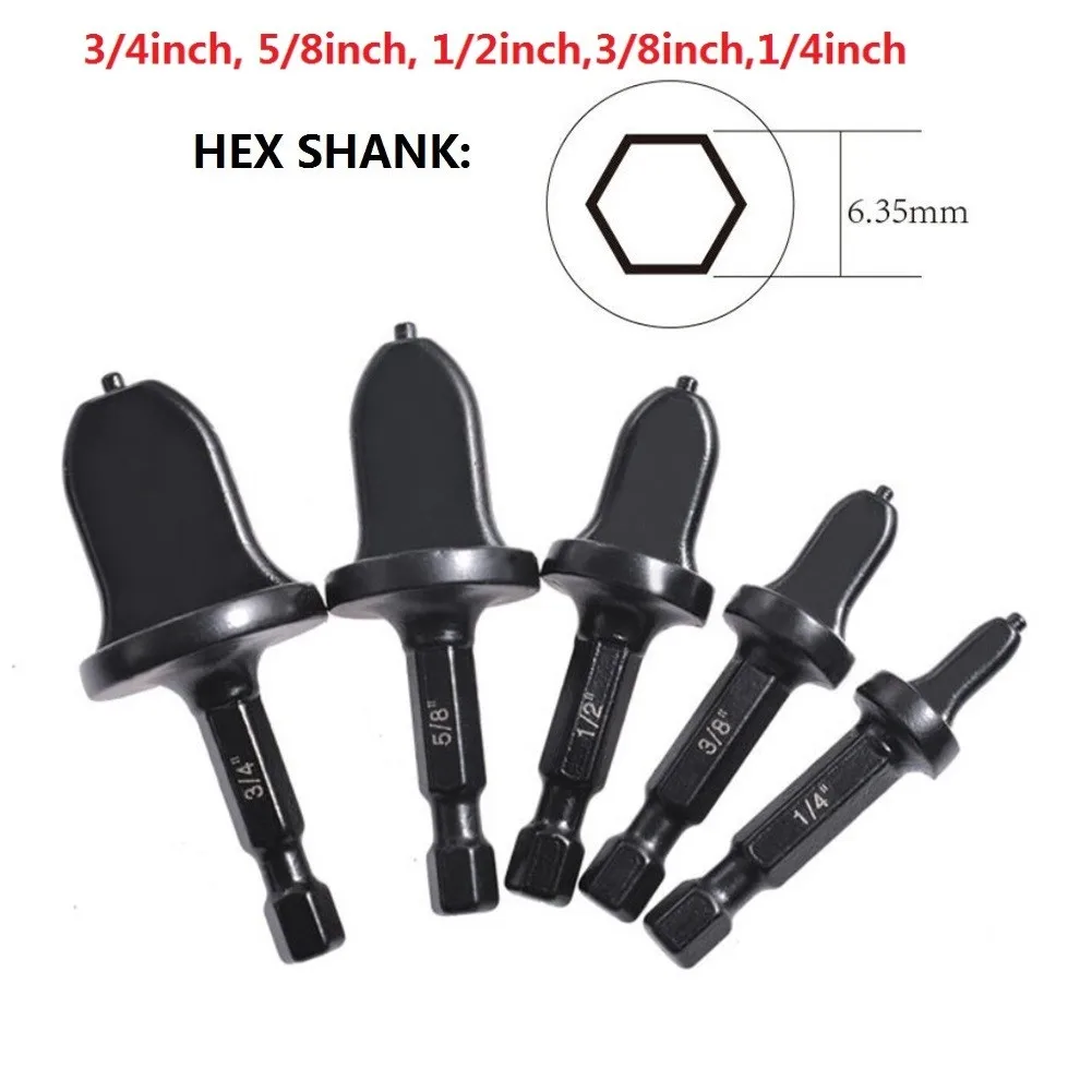 Tube Expander Tool Drill Bit Set With 1/4 3/8 1/2 5/8 3/4 7/8 Bit HEX Shank 6.35 During Die Forging To Avoid Cracks And Leakage
Tube Expander Tool Drill Bit Set With 1/4 3/8 1/2 5/8 3/4 7/8 Bit HEX Shank 6.35 During Die Forging To Avoid Cracks And Leakage